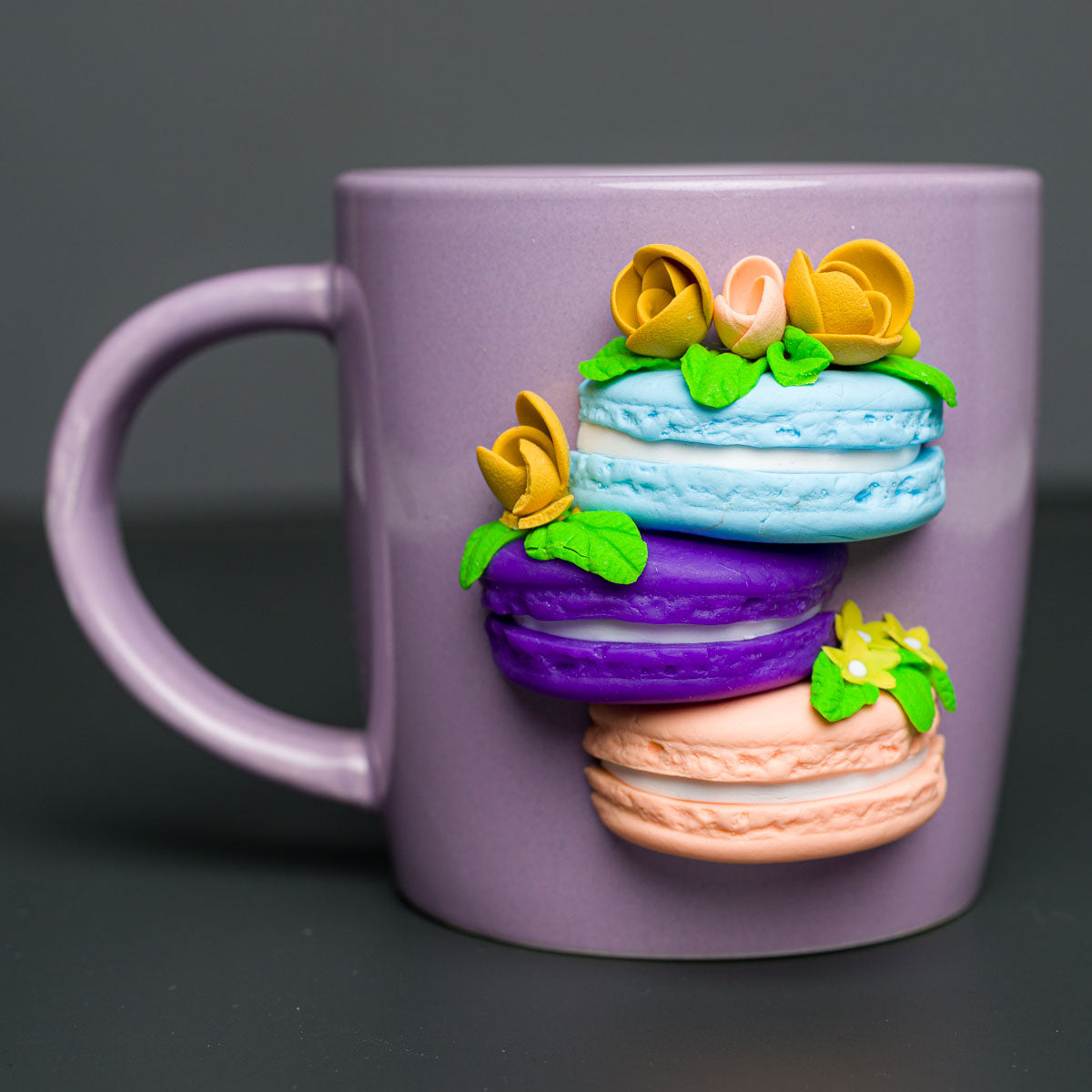 Чаша за кафе "Френски макарони"