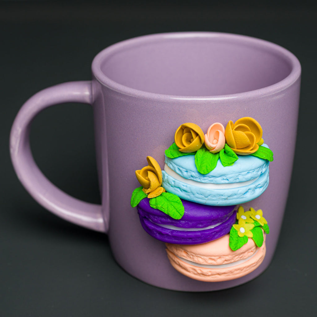 Чаша за кафе "Френски макарони"