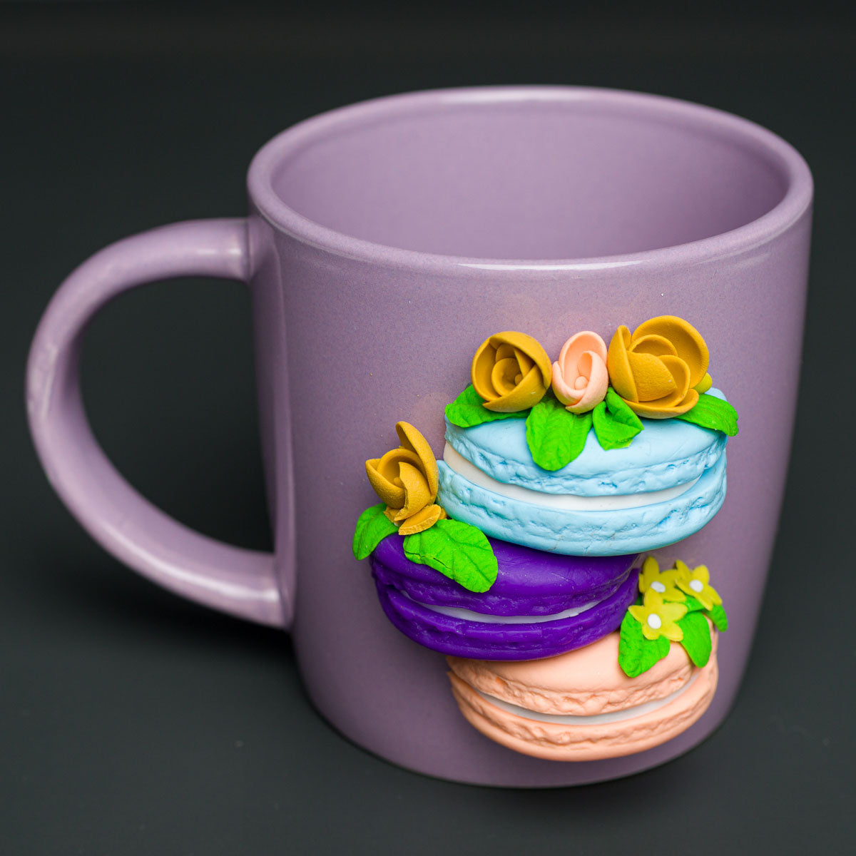 Чаша за кафе "Френски макарони"